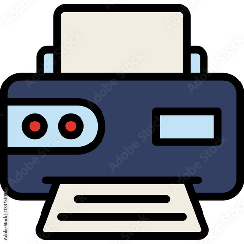 printer machine icon