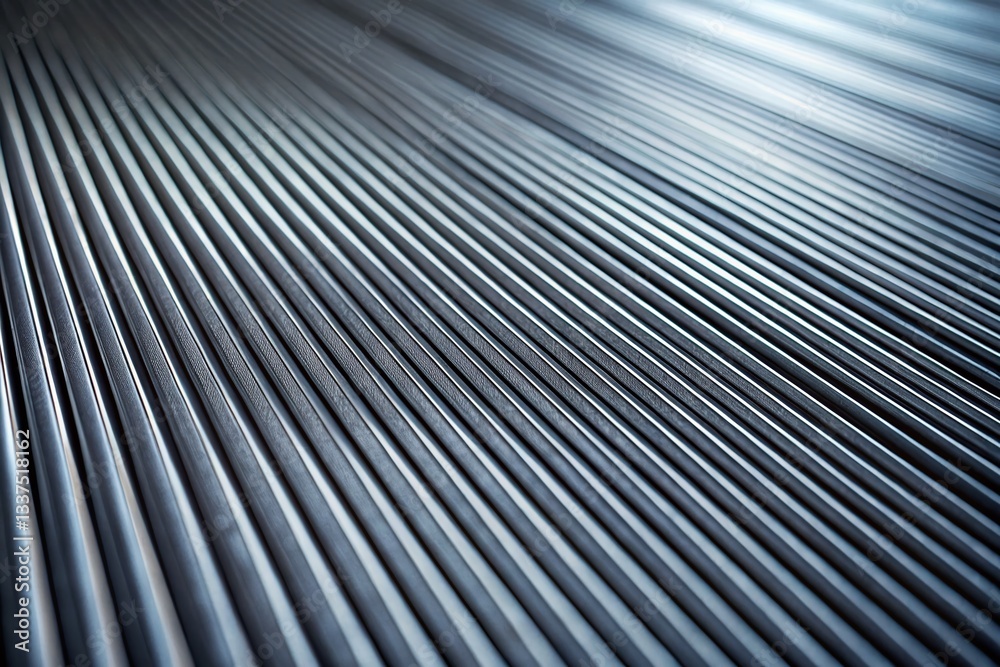 Obraz premium Abstract Gray Linear Texture: Tilt-Shift Miniature Background