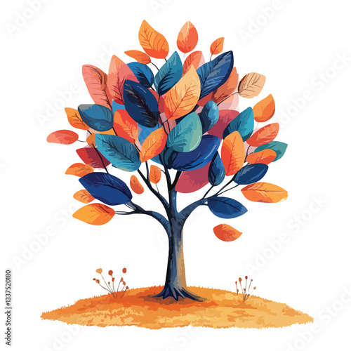 Celebrating International Literacy Day with Tree Illustration