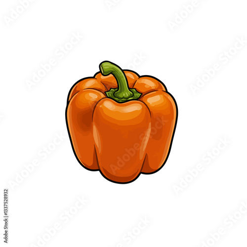 orange bell pepper