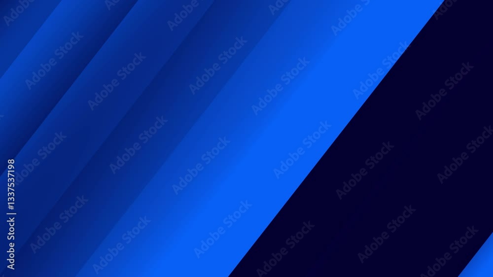 blue geometric motion design . blue color background. Abstract motion background seamless loop blue minimal geometric background elegant waves motion Perfect as a background or design element