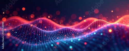 Abstract sound waves visualized as musical notes and flowing melodies , sound, wave, pitch