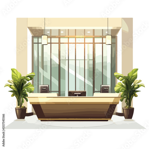 Luxury and Contemporary Lobby Area Interior Design
