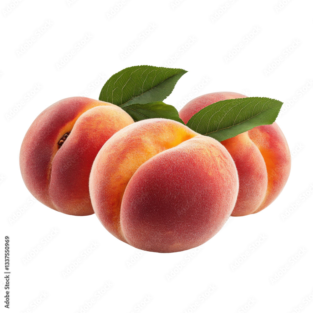 Harvesting fresh peaches orchard food photography summer close-up Harvesting fresh peaches orchard food photography summer close-up
