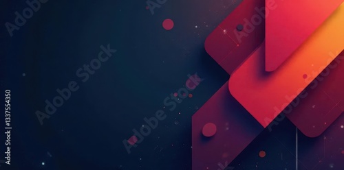 Dark background, abstract Scandinavian geometric pattern Clean shapes, modern vector texture , Scandinavian, abstract pattern