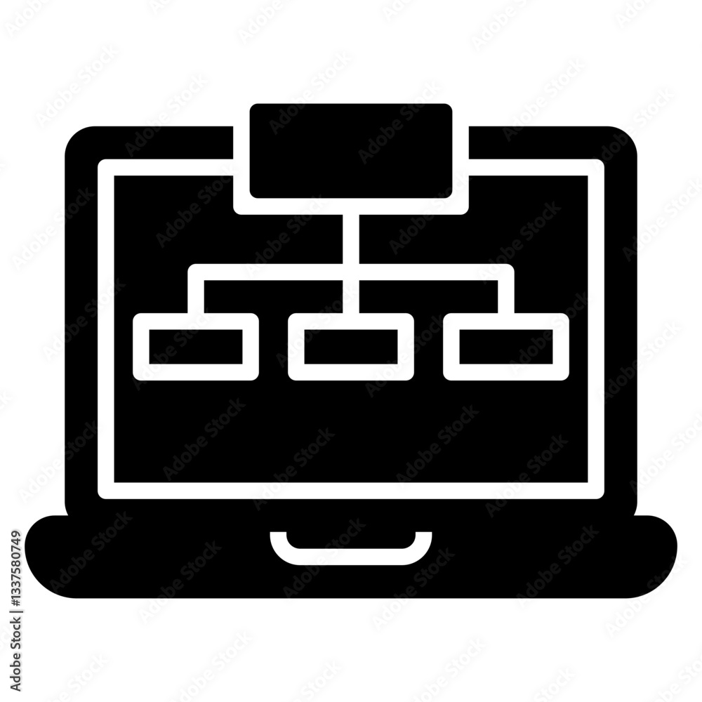 Structure Solid Icon Structure Solid Icon