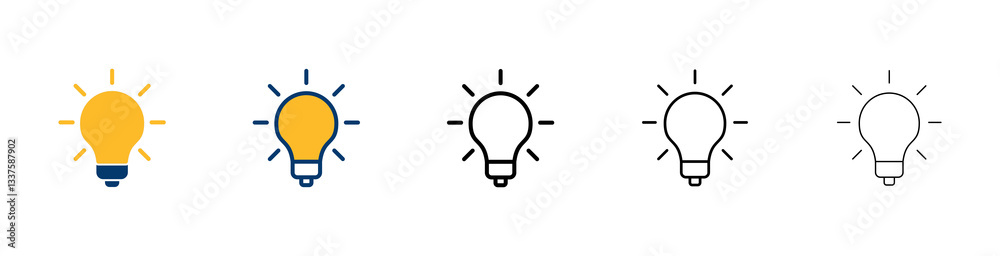 Lamp icon vector isolated on white background. Light bulb icon vector. Idea vector icon Lamp icon vector isolated on white background. Light bulb icon vector. Idea vector icon