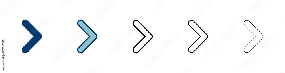 Arrow icon vector isolated on white background. Arrow symbol. Arrow vector icon Arrow icon vector isolated on white background. Arrow symbol. Arrow vector icon