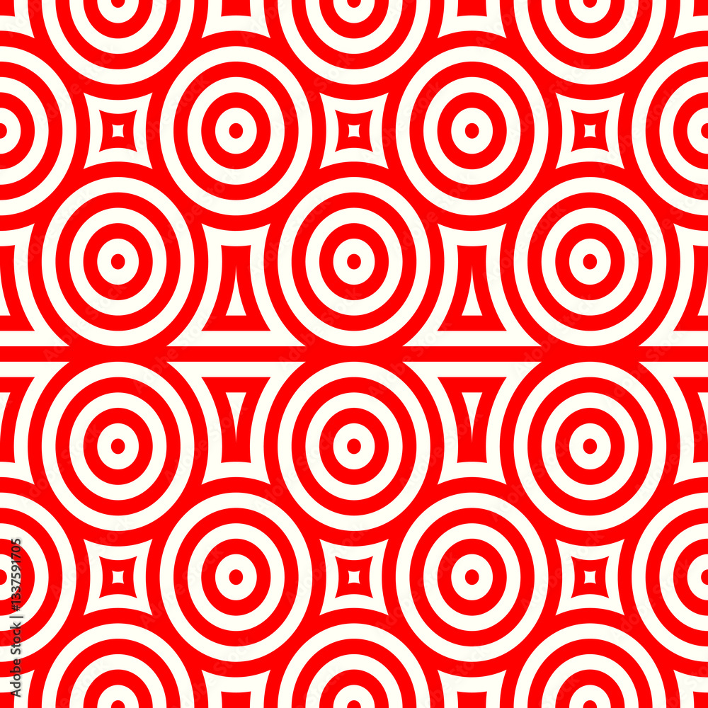 Circles pattern. Hoops seamless ornament. Dot motif. Circular figures backdrop. Rounds background. Rings wallpaper. Digital paper, textile print, web design, abstract image. Vector illustration. Circles pattern. Hoops seamless ornament. Dot motif. Circular figures backdrop. Rounds background. Rings wallpaper. Digital paper, textile print, web design, abstract image. Vector illustration.