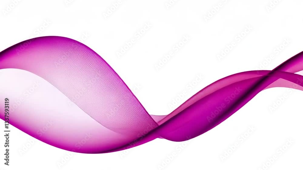 Abstract pink and purple wave design on white background. Abstract pink and purple wave design on white background.