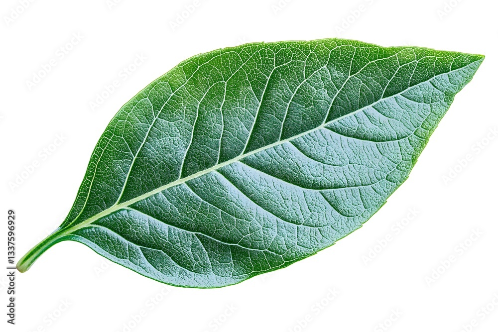 Obraz premium Detailed Green Leaf Texture