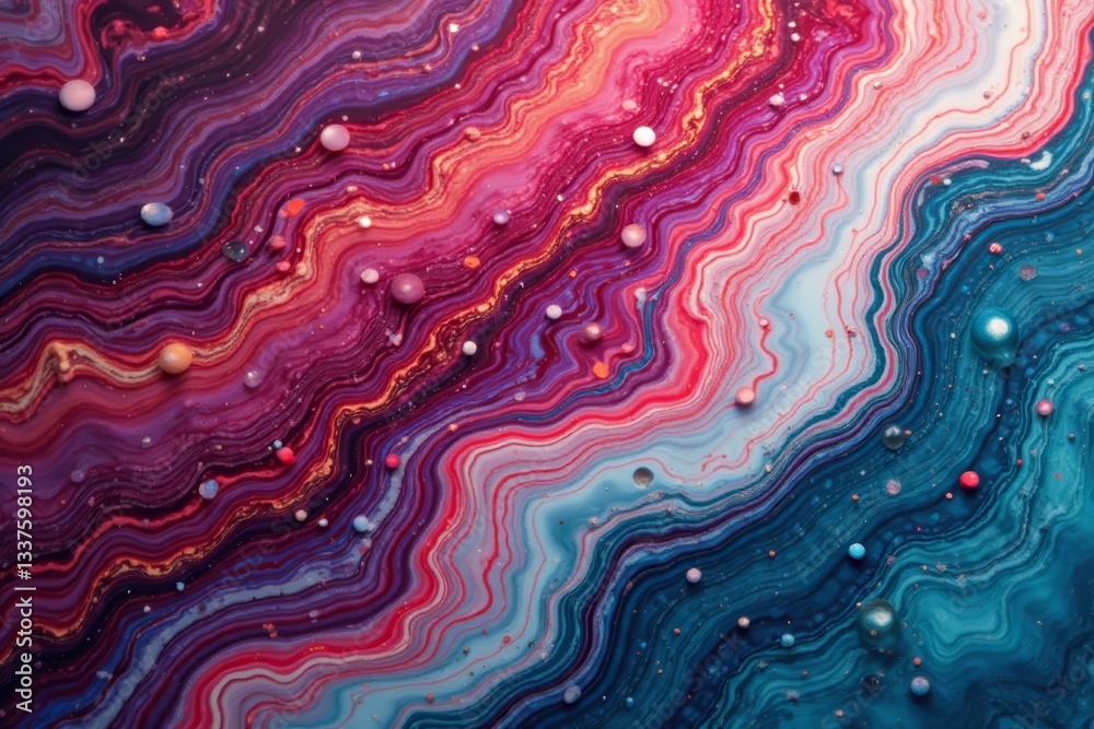 Close-up of veined colorful marble with unique swirling patterns, interior, elegant, luxury Close-up of veined colorful marble with unique swirling patterns, interior, elegant, luxury