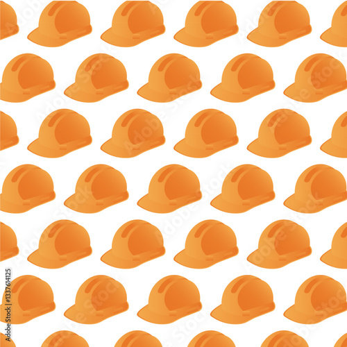 Workers' Day Tools & Safety Gear Seamless Pattern – Labor Day Design