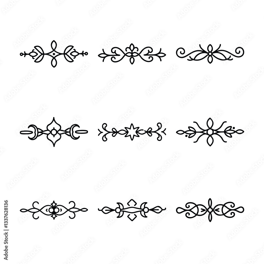 Obraz premium decorative frame with floral elements