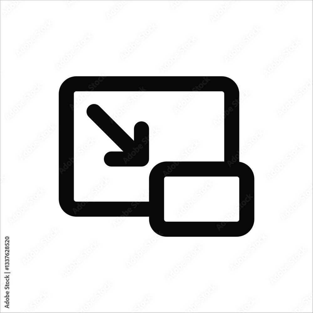 An icon representing the minimize function, commonly used for windows or applications. An icon representing the minimize function, commonly used for windows or applications.