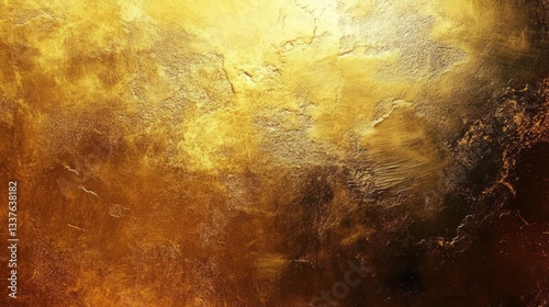 Obraz na płótnie Luxury gold background texture with shiny metallic foil effect, high-definition elegant golden surface for premium presentation templates, sophisticated design projects, and stylish digital wallpapers w salonie