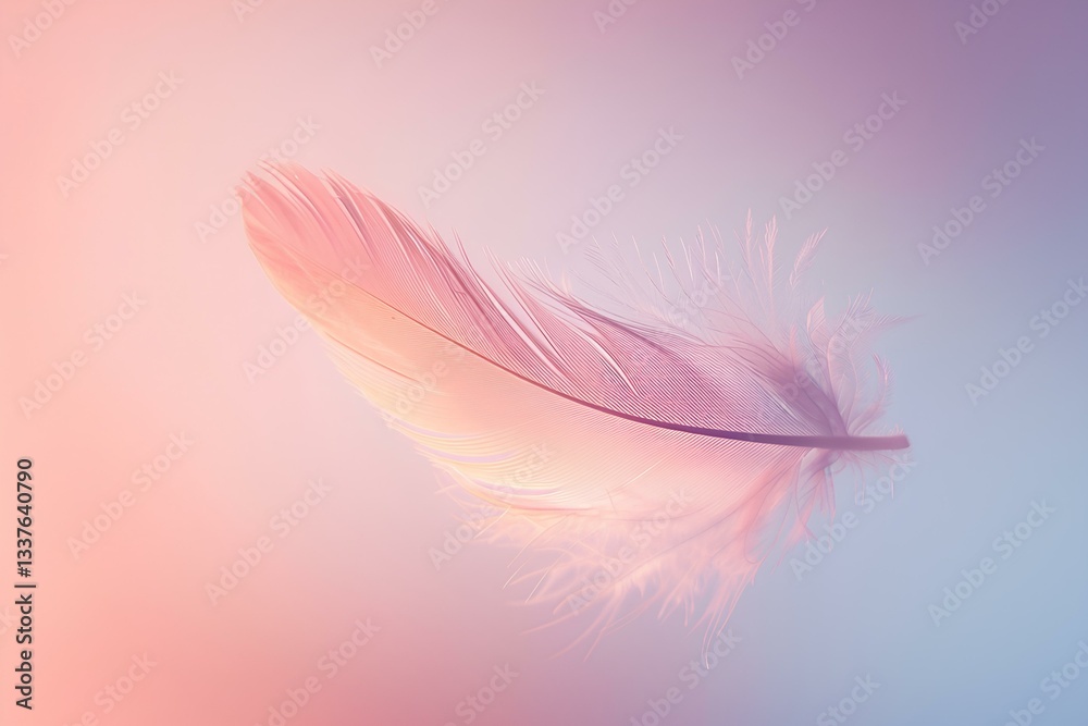 pink feather on black background pink feather on black background