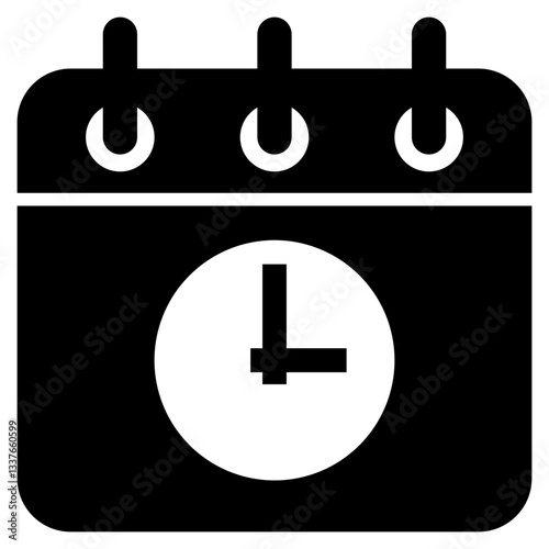Schedule Solid icon
