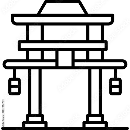 Torii gate Icon
