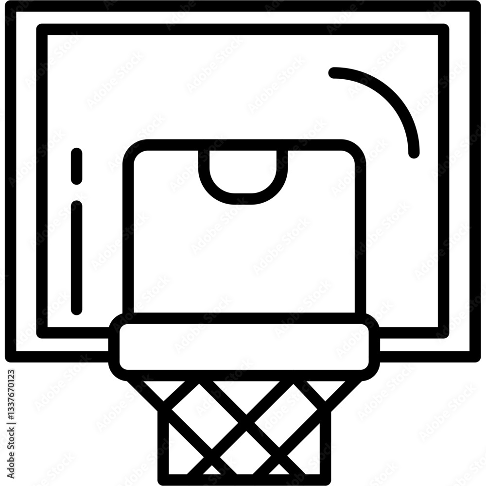Fototapeta premium Basketball Icon