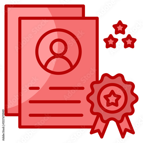 Experience  Icon Element For Design