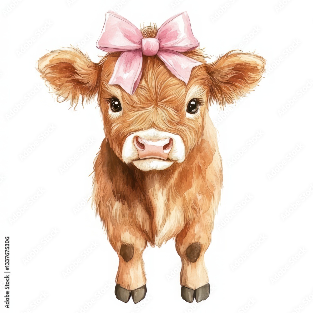cute highland cow, watercolor illustration
cute highland cow, watercolor illustration