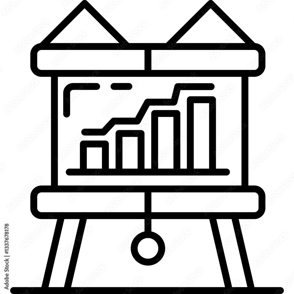 Fototapeta premium Growth Icon