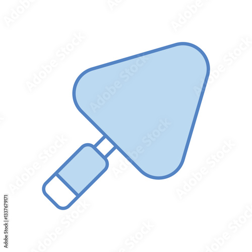 Trowel vector icon 
