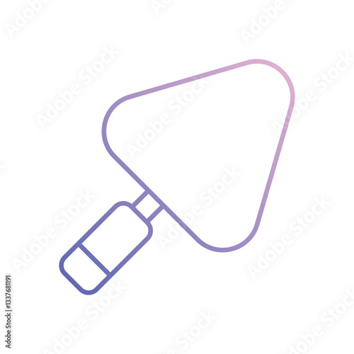 Trowel vector icon 