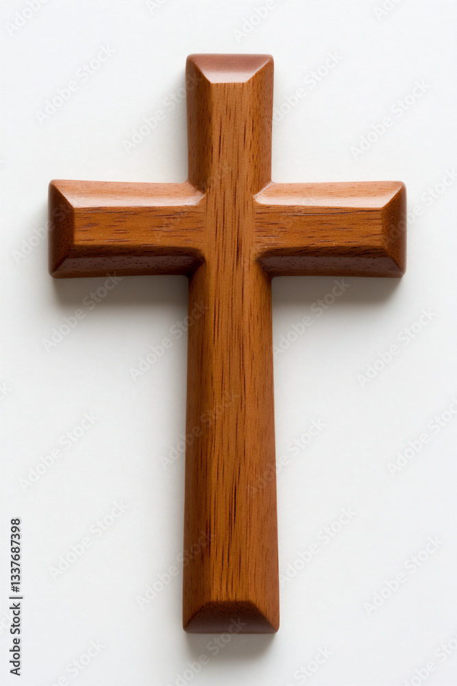a simple wooden cross isolated on a white background, in png format. a simple wooden cross isolated on a white background, in png format.