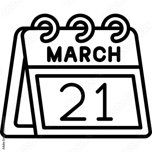 21st March Icon