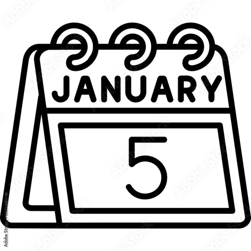 5th January Icon