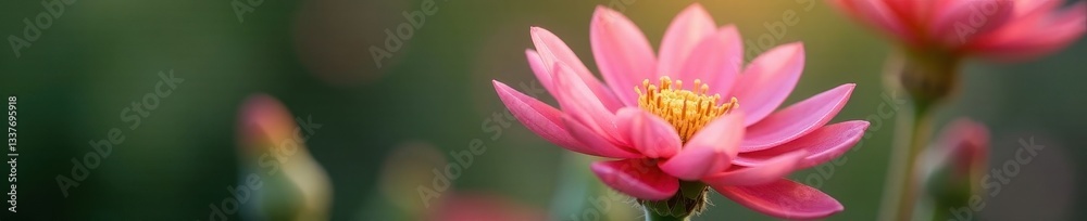 Delicate light pink Rebutia flower blooms, vibrant petals , macro, pink, succulent Delicate light pink Rebutia flower blooms, vibrant petals , macro, pink, succulent