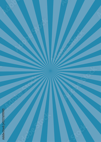 blue rays background. blue sunburst line background