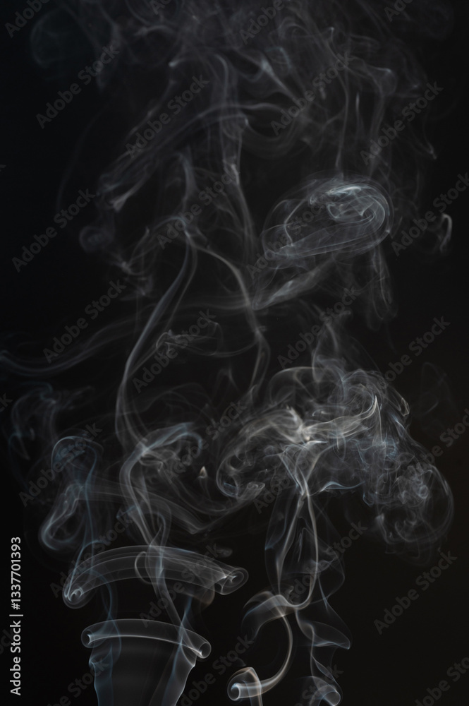 Clean white smoke flow Clean white smoke flow