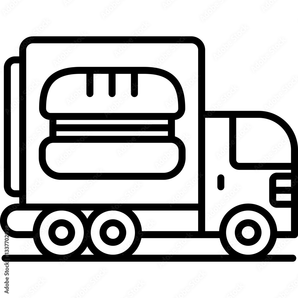 Food delivery Icon Food delivery Icon