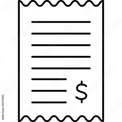 Finances - economy - business - icon black line