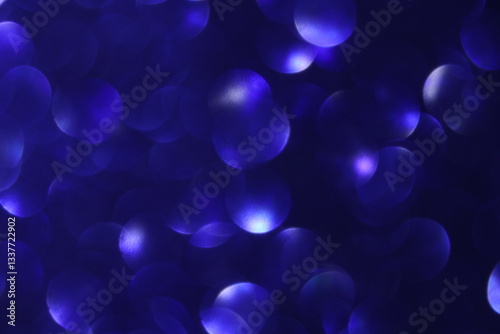 blue bokeh background