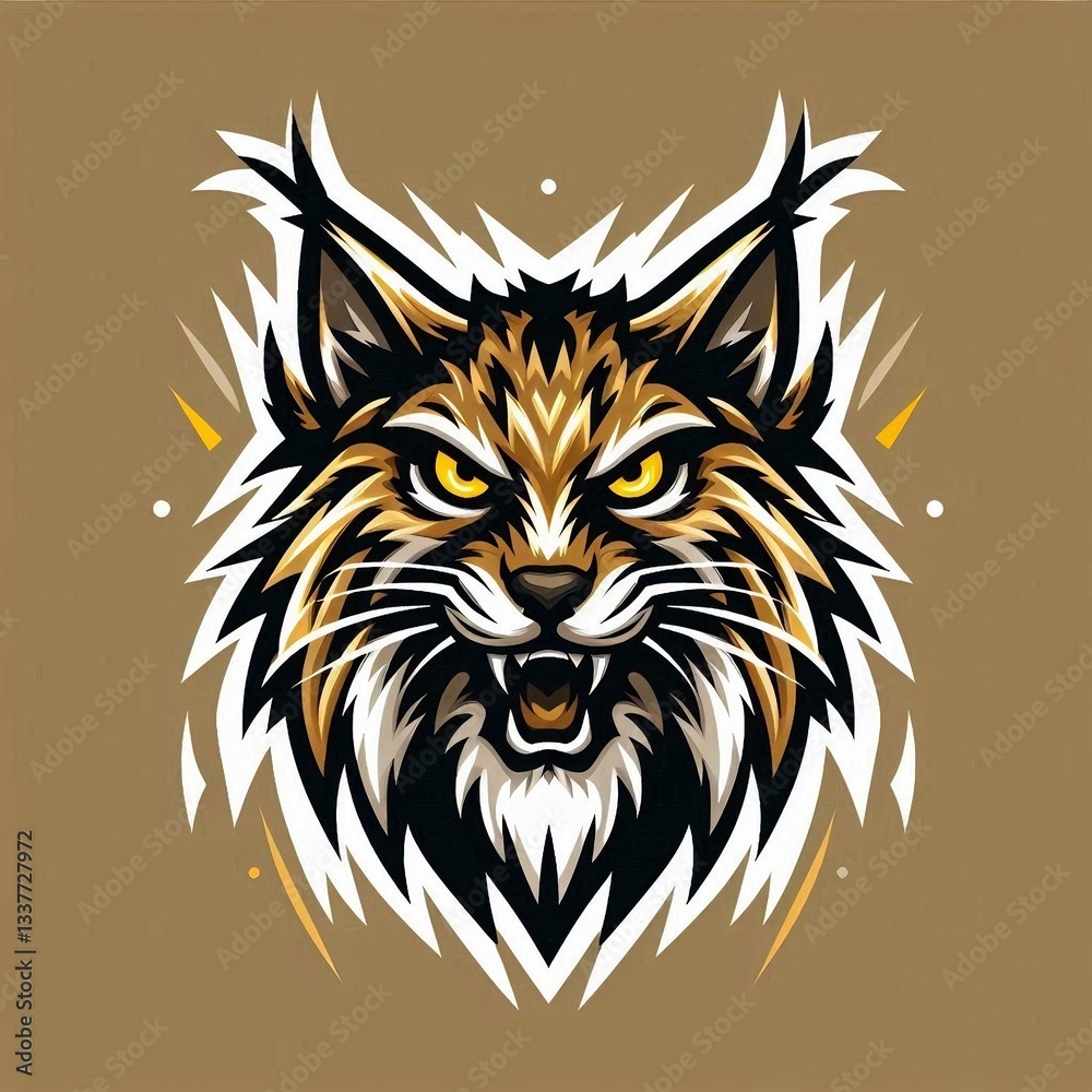 Obraz premium Thunder Lynx Logo