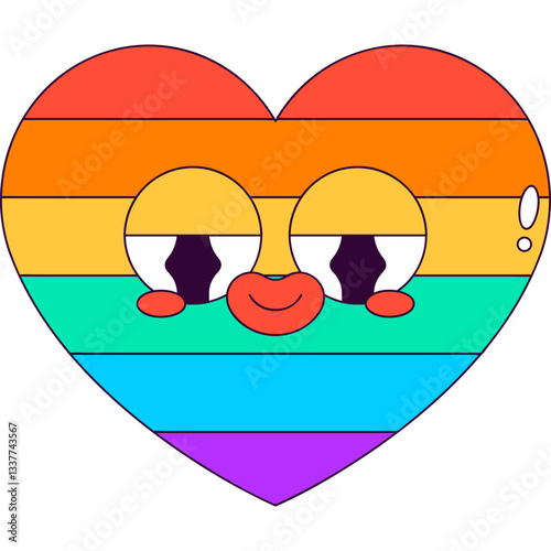 Pride parade - illustration - elements