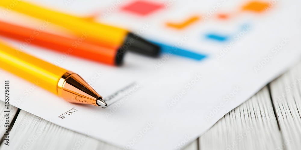 Minimalist Financial Analysis Data-Driven Insights with Modern Ballpoint Pen on Clean Paperwork - Innovative Wealth Management and Strategic Investment Visualization Minimalist Financial Analysis Data-Driven Insights with Modern Ballpoint Pen on Clean Paperwork - Innovative Wealth Management and Strategic Investment Visualization