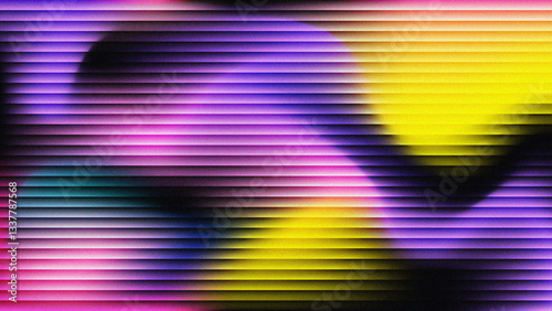 Colorful Fractal Glass Gradient Textures