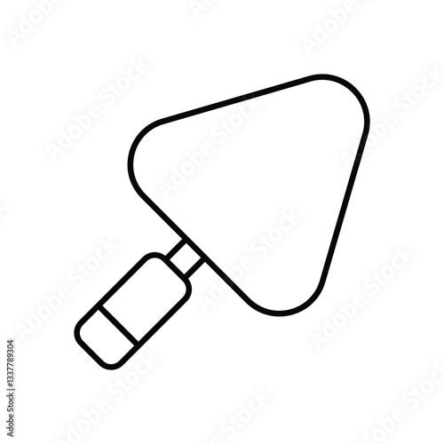 Trowel vector icon 