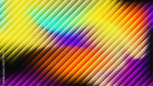 Fractal Glass Gradient Textures