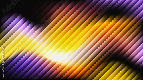 Colorful Fractal Glass Gradient Textures