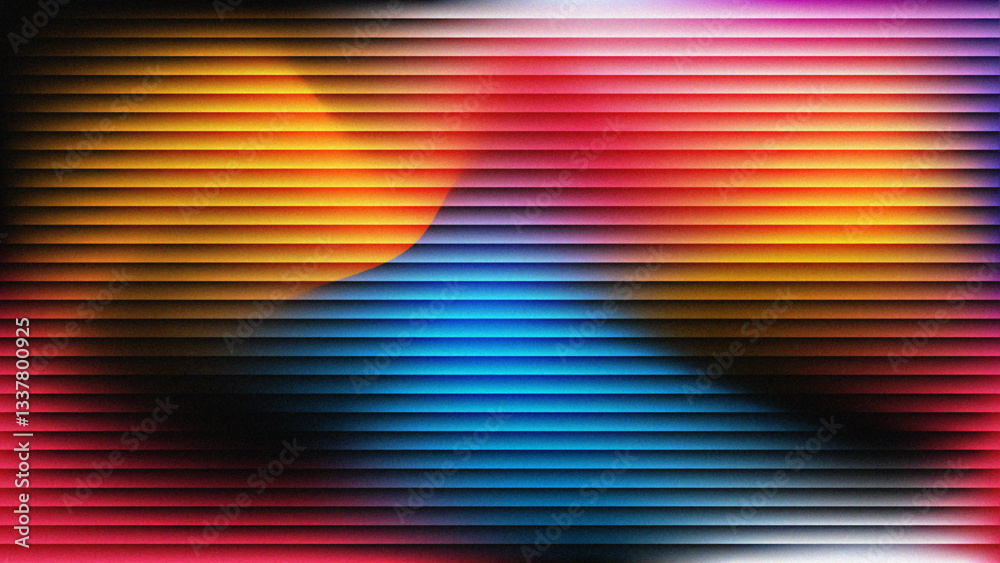 Colorful Fractal Glass Gradient Textures