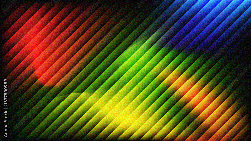 Colorful Fractal Glass Gradient Textures