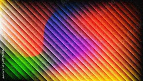 Colorful Fractal Glass Gradient Textures