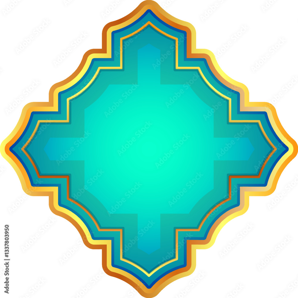 Fototapeta premium Islamic Shape