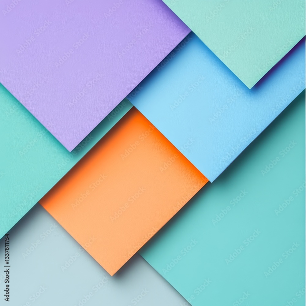 Abstract geometric background with pastel colors Abstract geometric background with pastel colors